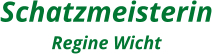 Schatzmeisterin Regine Wicht