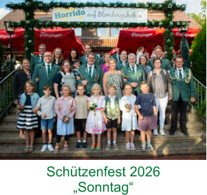 Schützenfest 2026 „Sonntag“
